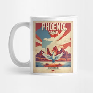 Phoenix USA Vintage Tourism Travel Mug